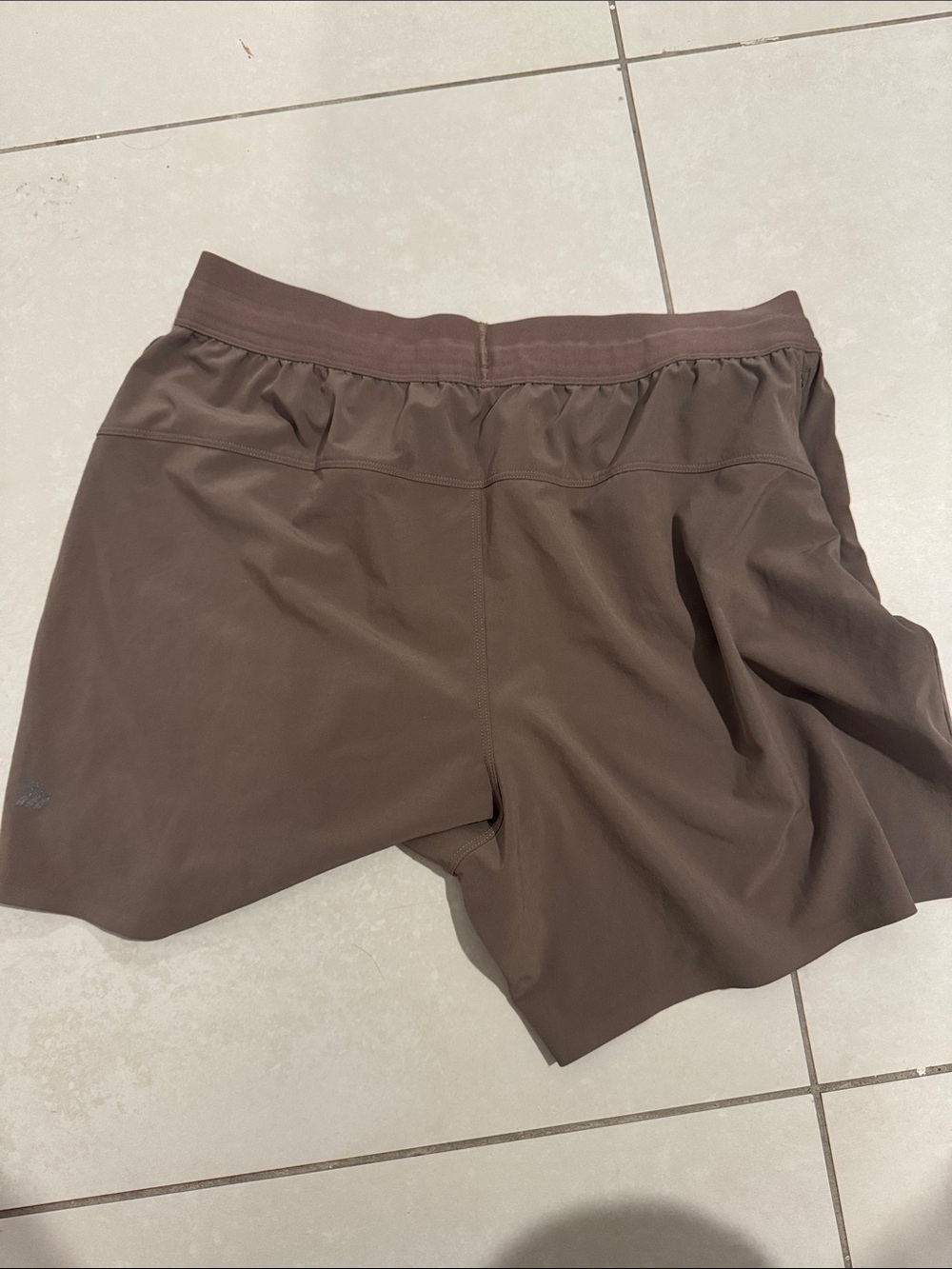 all in motion Brown Men's Athletic Performance Shorts - Picture 2 of 4